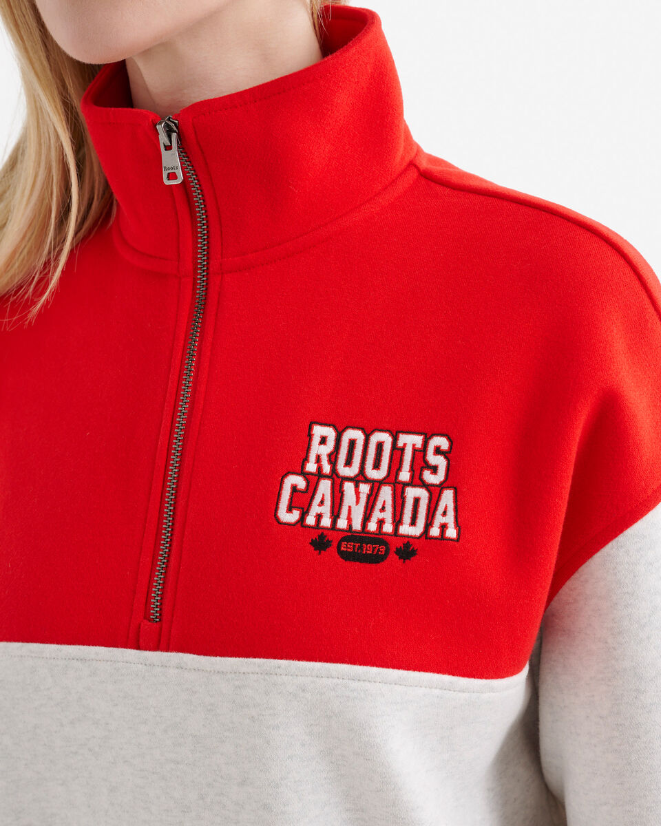 Chandail &agrave; demi-glissi&egrave;re Racines nordiques