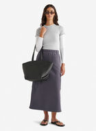 Fourre-tout Lily en cuir Cloud