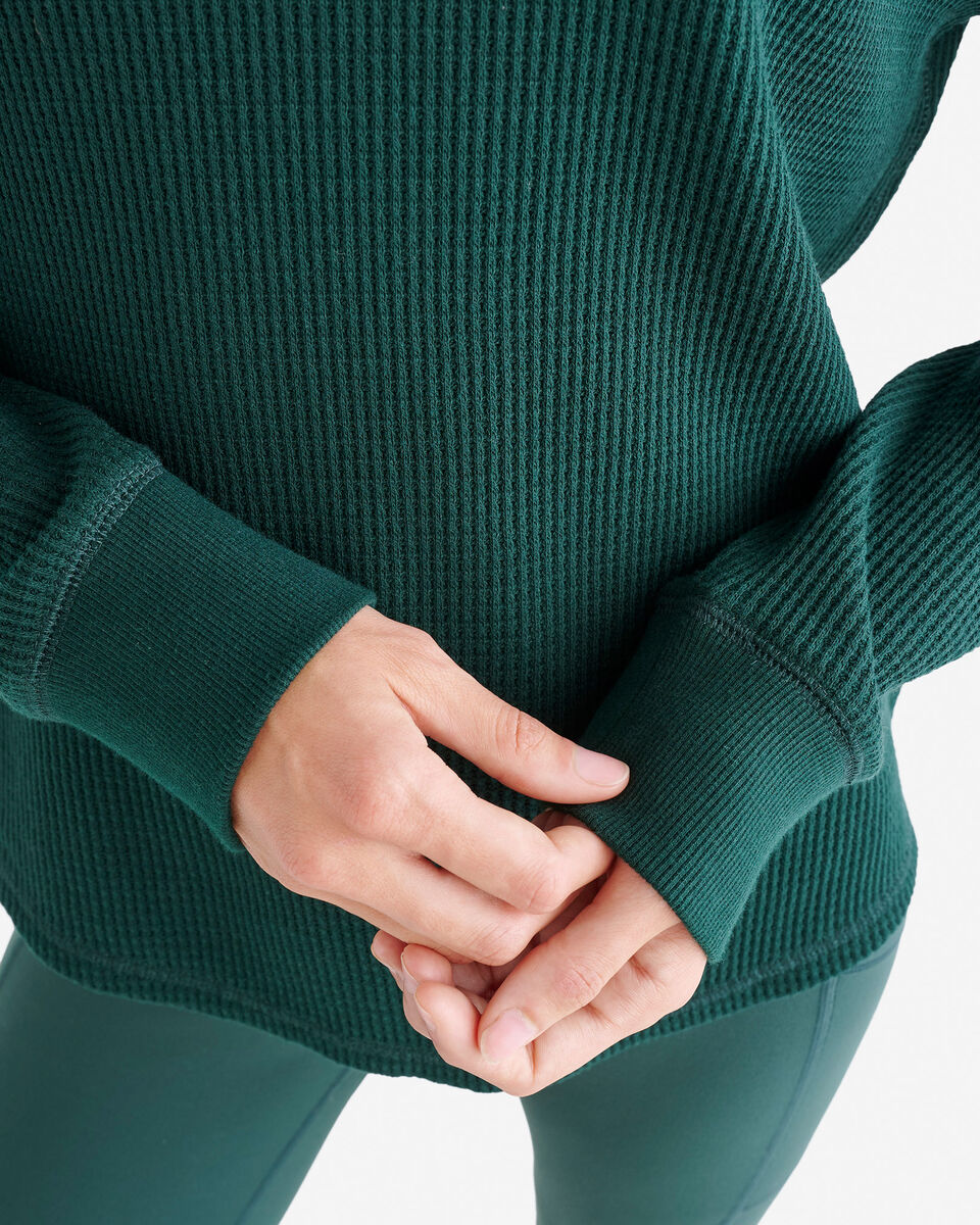 Waffle Long Sleeve Top