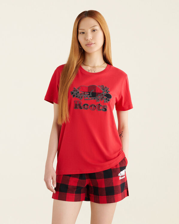Womens Cooper Plaid T-Shirt