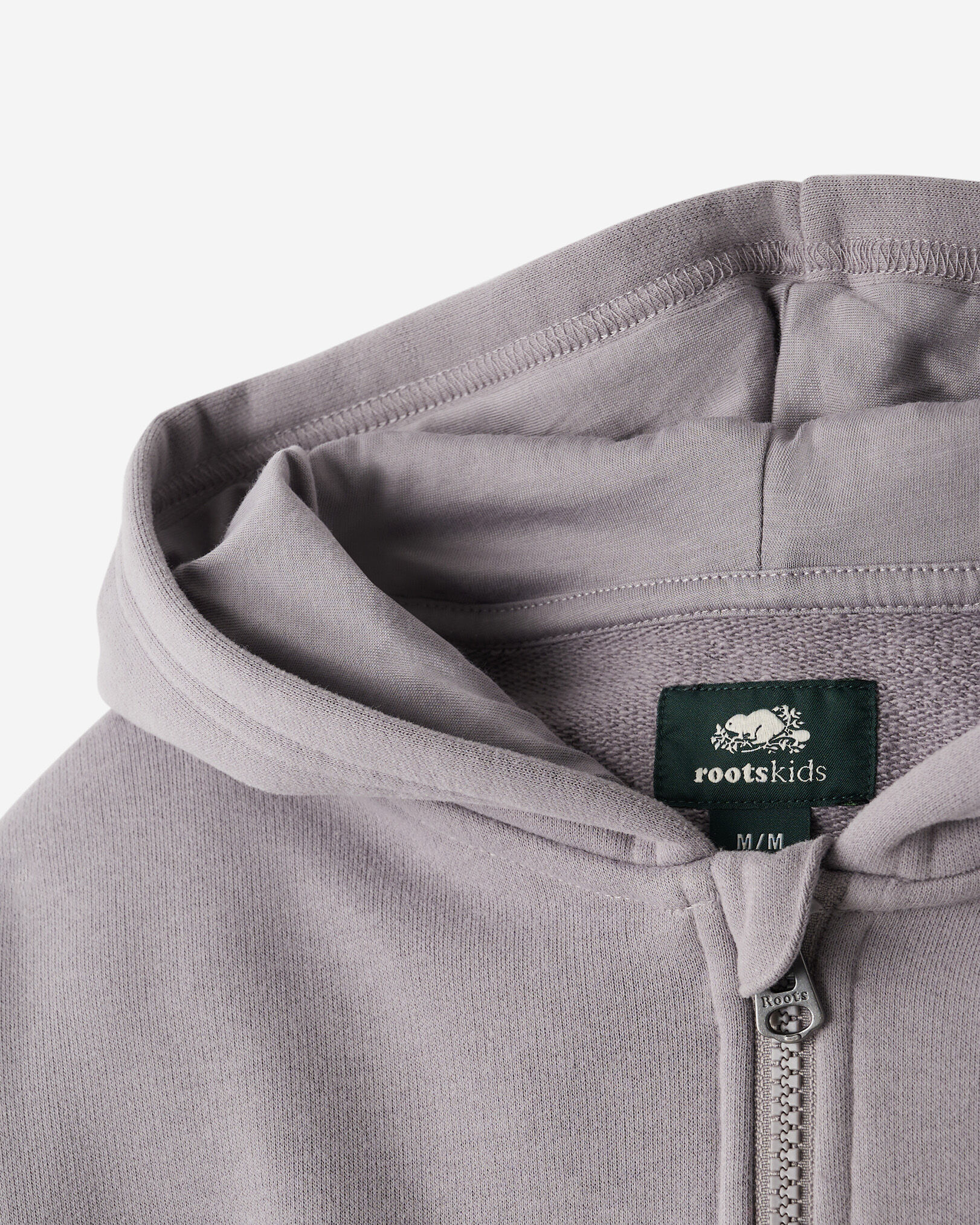 Girls Summer Cloud Cropped Bubble Full Zip Hoodie