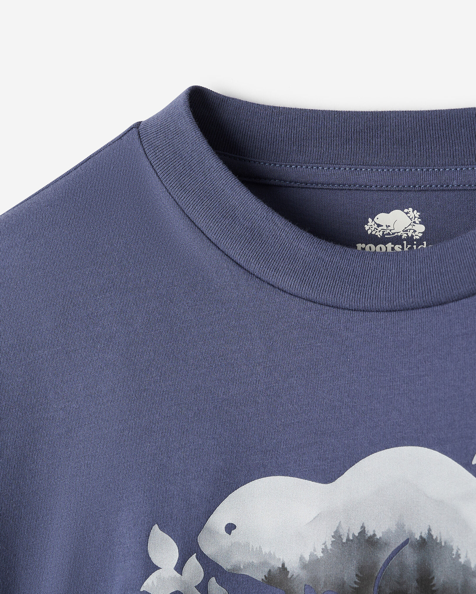 Kids Organic Cooper Watercolour T-Shirt