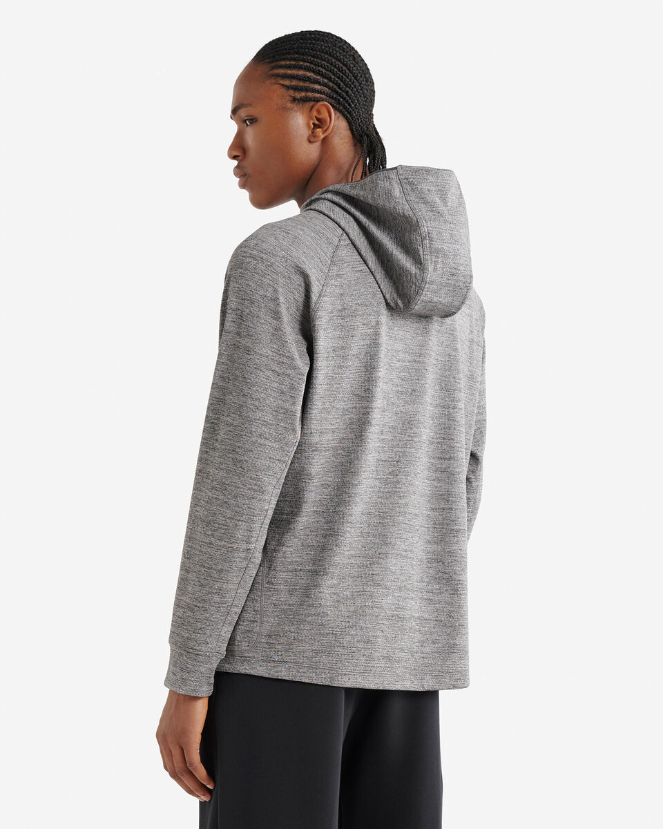 Chandail sport textur&eacute; &agrave; capuchon et glissi&egrave;re 