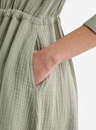 Robe chemise en gaze de coton Isla