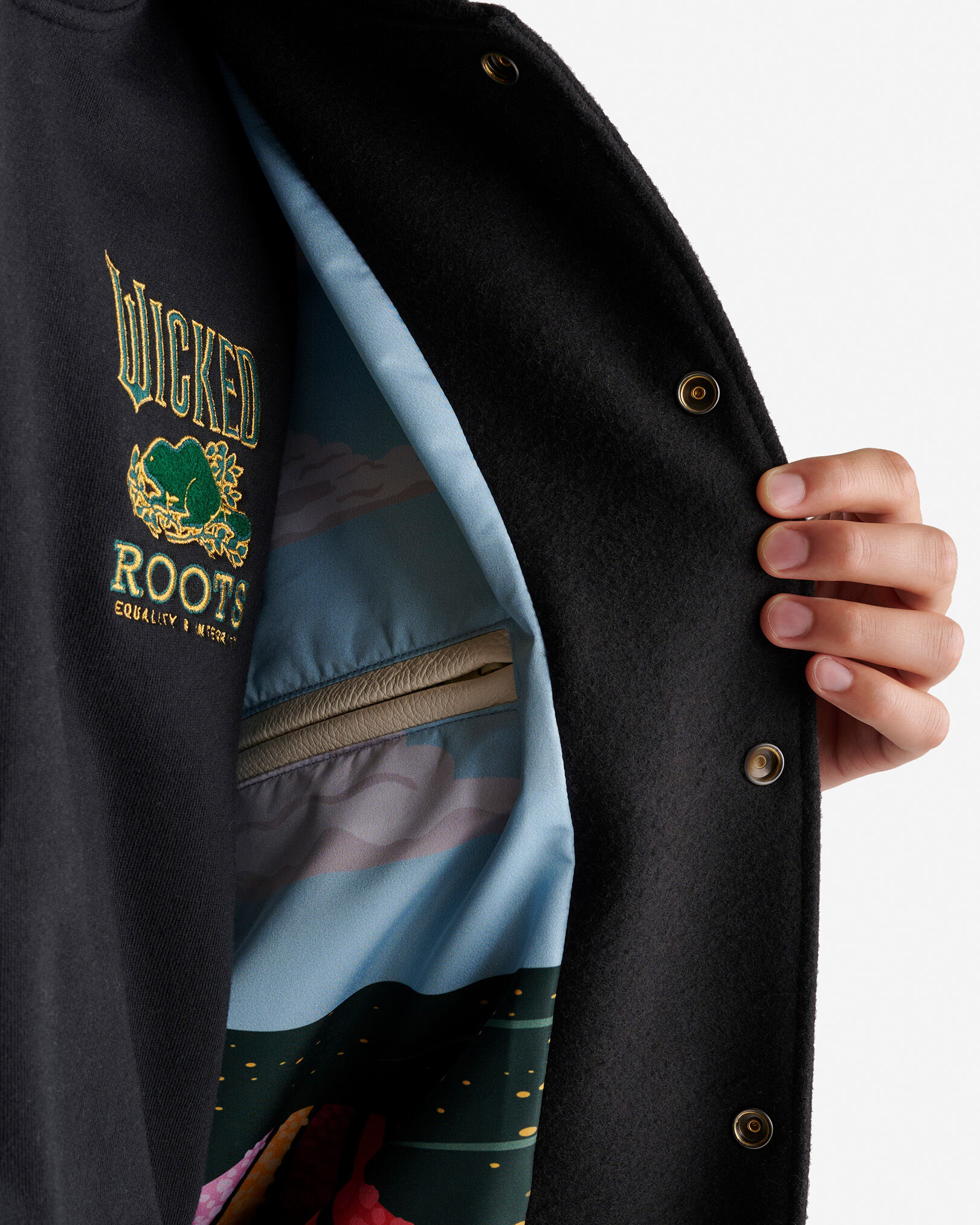 Roots X Wicked Varsity Jacket