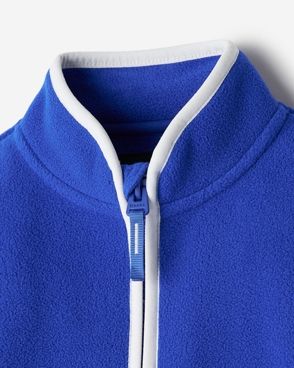 Chandail &agrave; glissi&egrave;re en micromolleton pour tout-petits