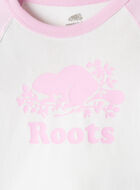 T-shirt style baseball Cooper en coton bio pour bébés
