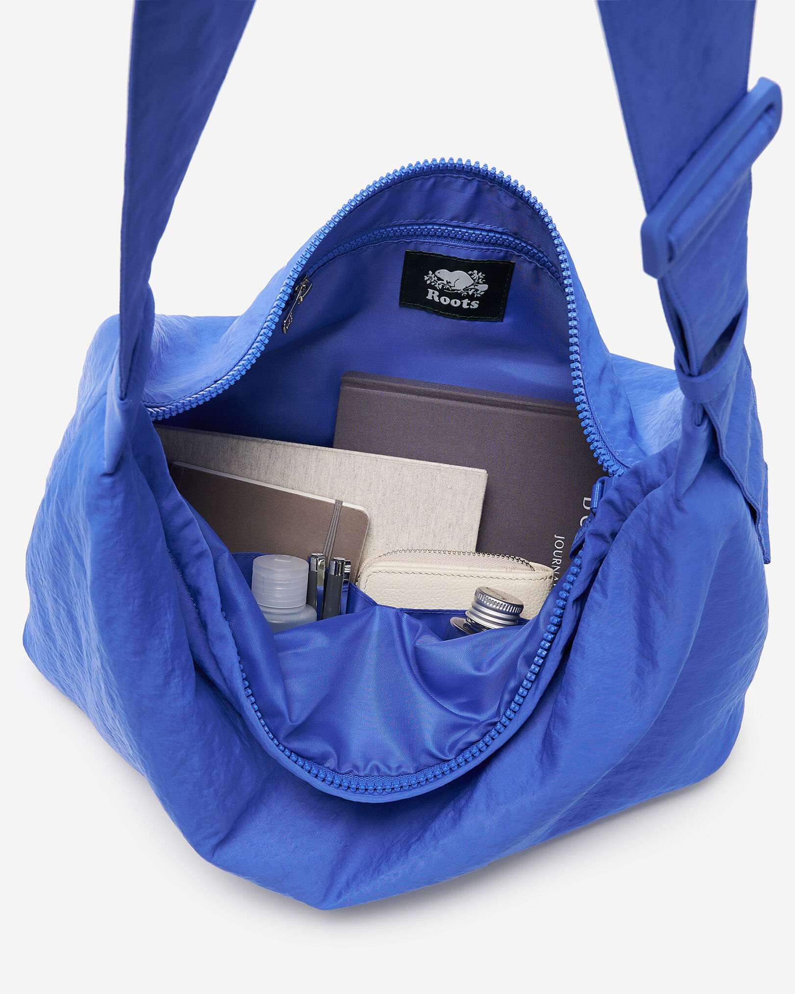 Très grand sac croissant en nylon