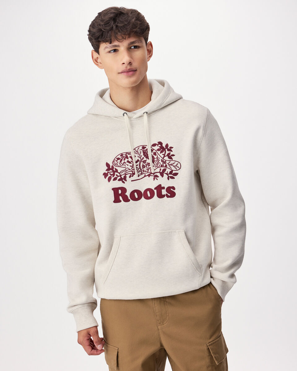 Organic Cooper Nordic Floral Kanga Hoodie