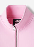 Organic Cooper Relaxed Quarter Zip Stein