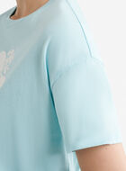 T-shirt décontracté en coton bio Cooper pour femme