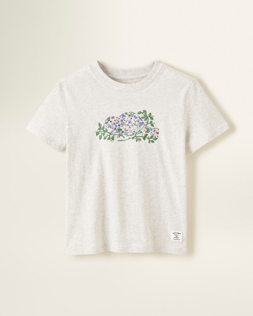 T-shirt motif floral Cooper pour enfants