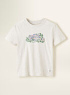 T-shirt motif floral Cooper pour enfants