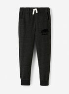 Pantalon ajusté en molleton de coton bio Park pour garçon