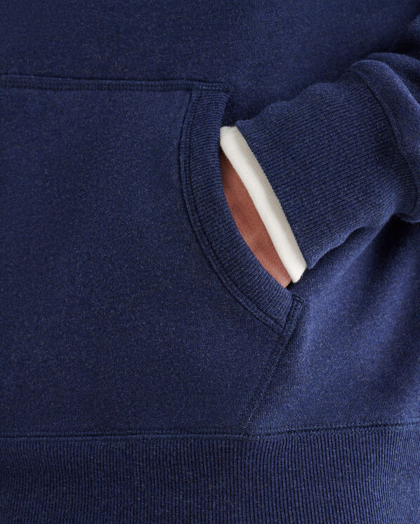 Chandail kangourou original &agrave; capuchon en coton bio