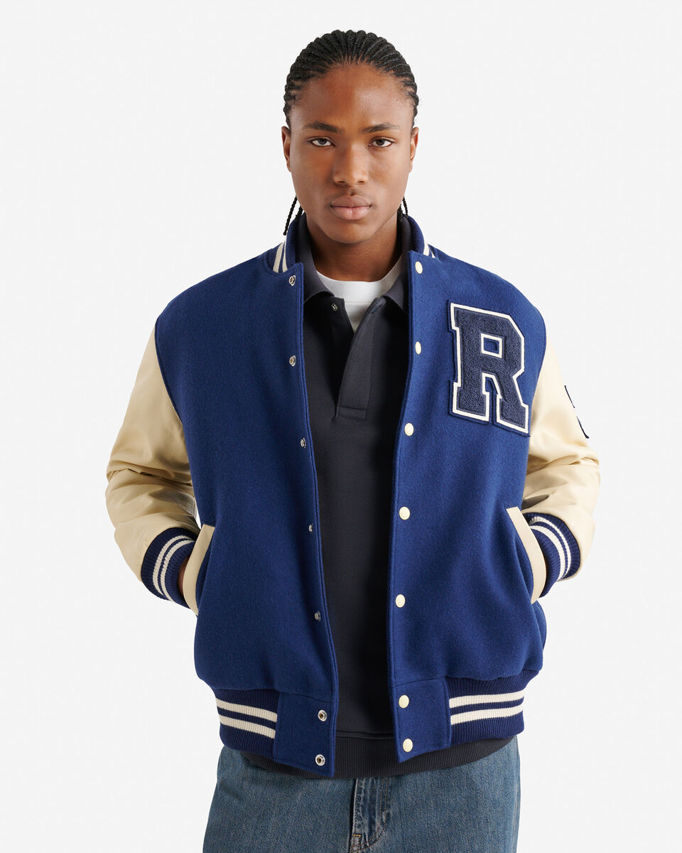 Blouson universitaire r&eacute;tro pour homme