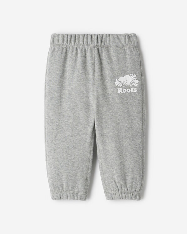 Pantalon original en molleton de coton bio pour bébés