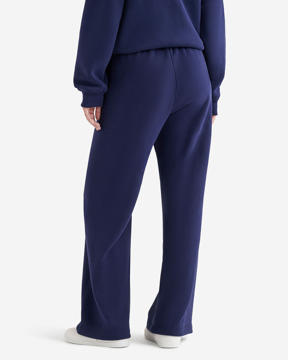 Pantalon en molleton nuage à jambe large