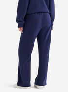 Pantalon en molleton nuage à jambe large