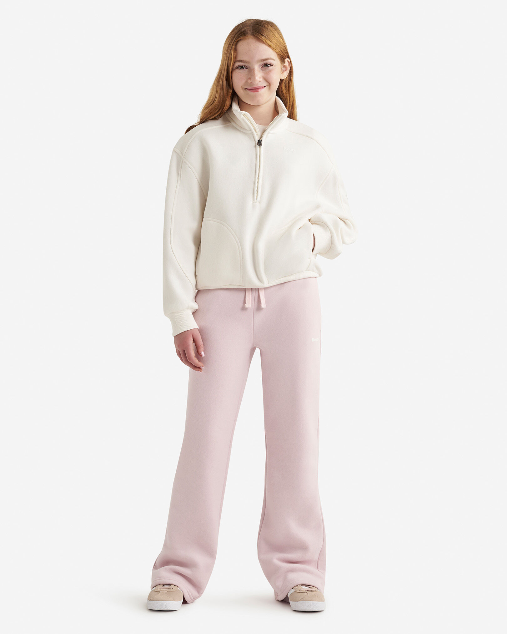 Girls Cloud Half Zip