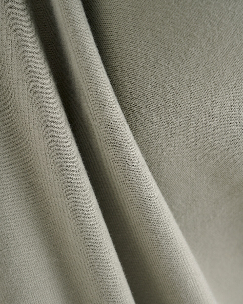 Organic Cooper Relaxed Half Zip Stein