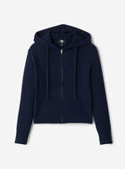 Bowen Cable Knit Full Zip Hoodie
