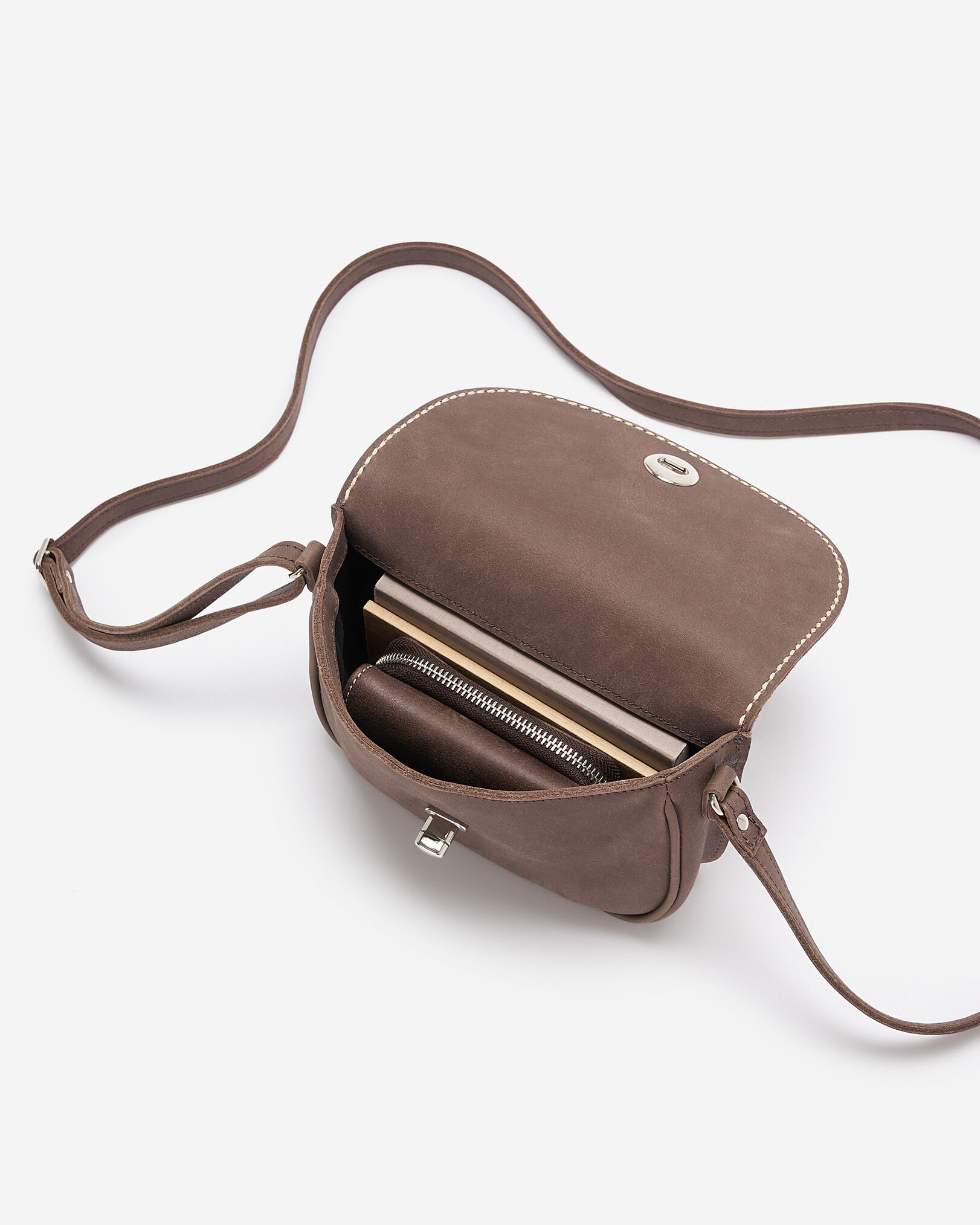 Petit sac Riverside en cuir Tribe
