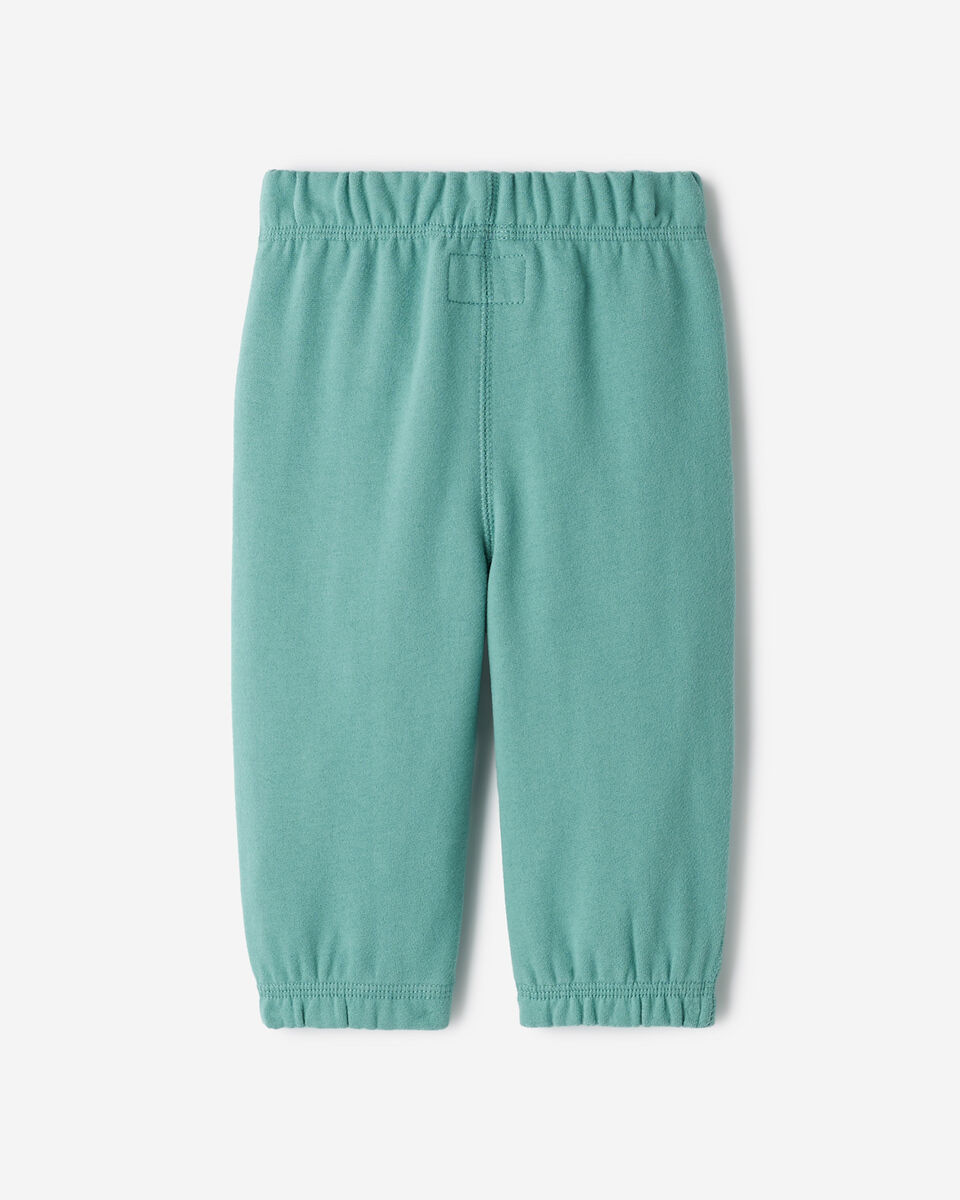 Pantalon original en molleton de coton bio pour bébés