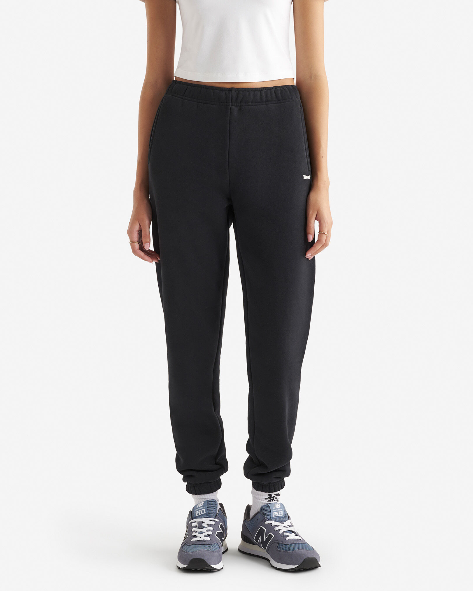 Relaxed jogger pant in cloud fleece sale