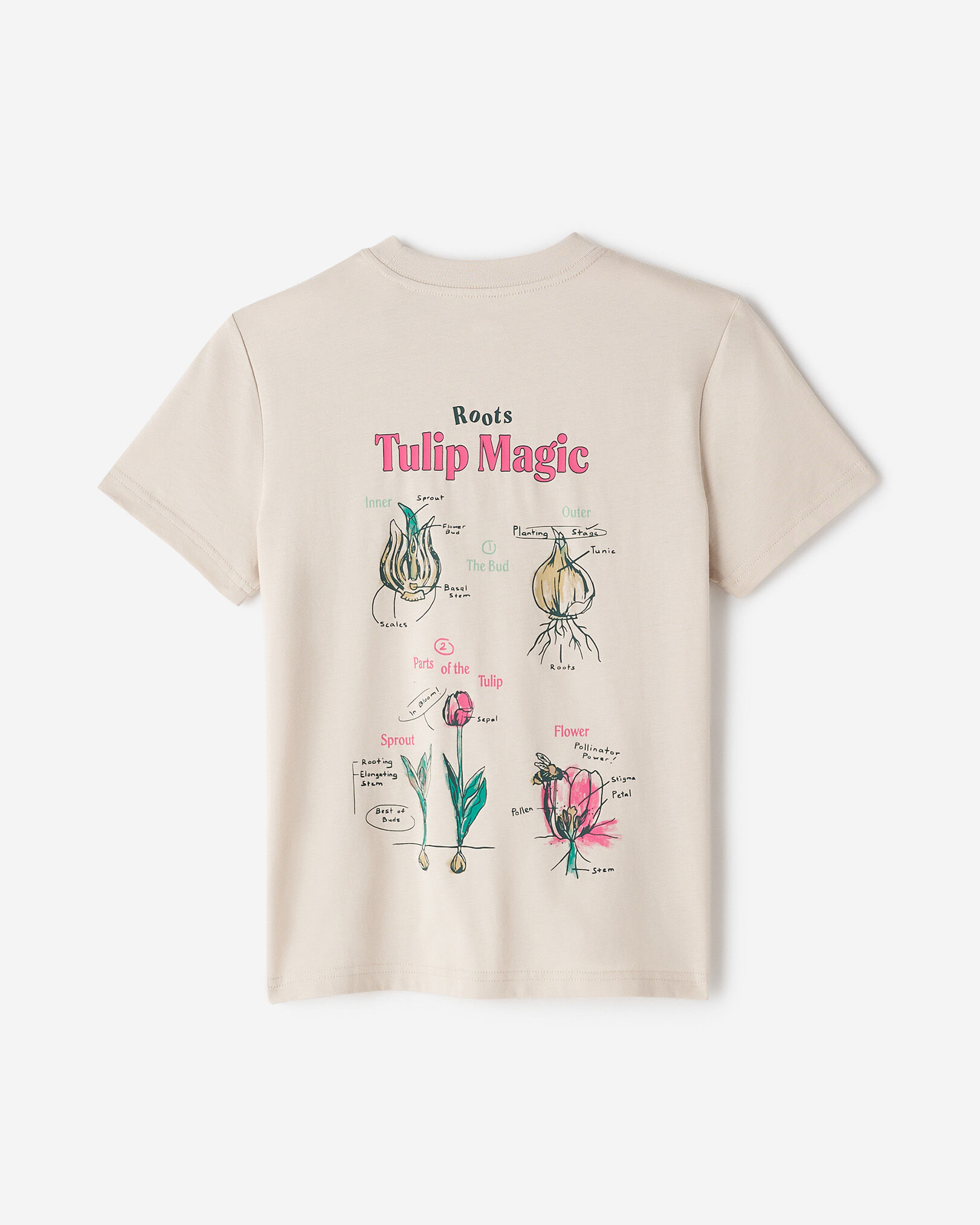 T-shirt décontracté à poche pour enfants