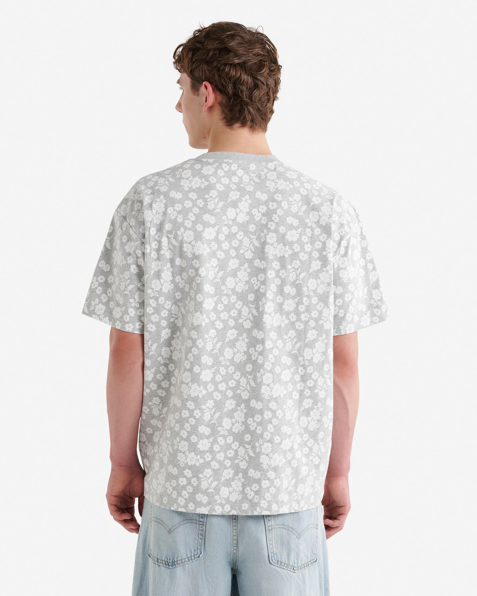 T-shirt à motif floral Roots