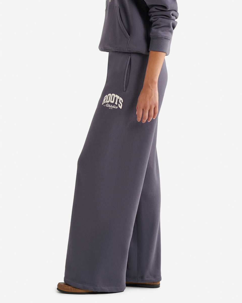 Pantalon en molleton à jambe large Roots 