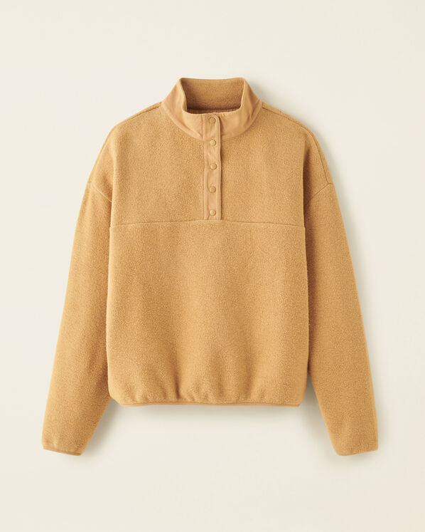 Trail Fleece Snap Mock Sweatshirt