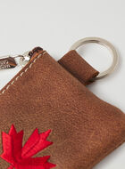 Maple Leaf Top Zip Pouch Tribe