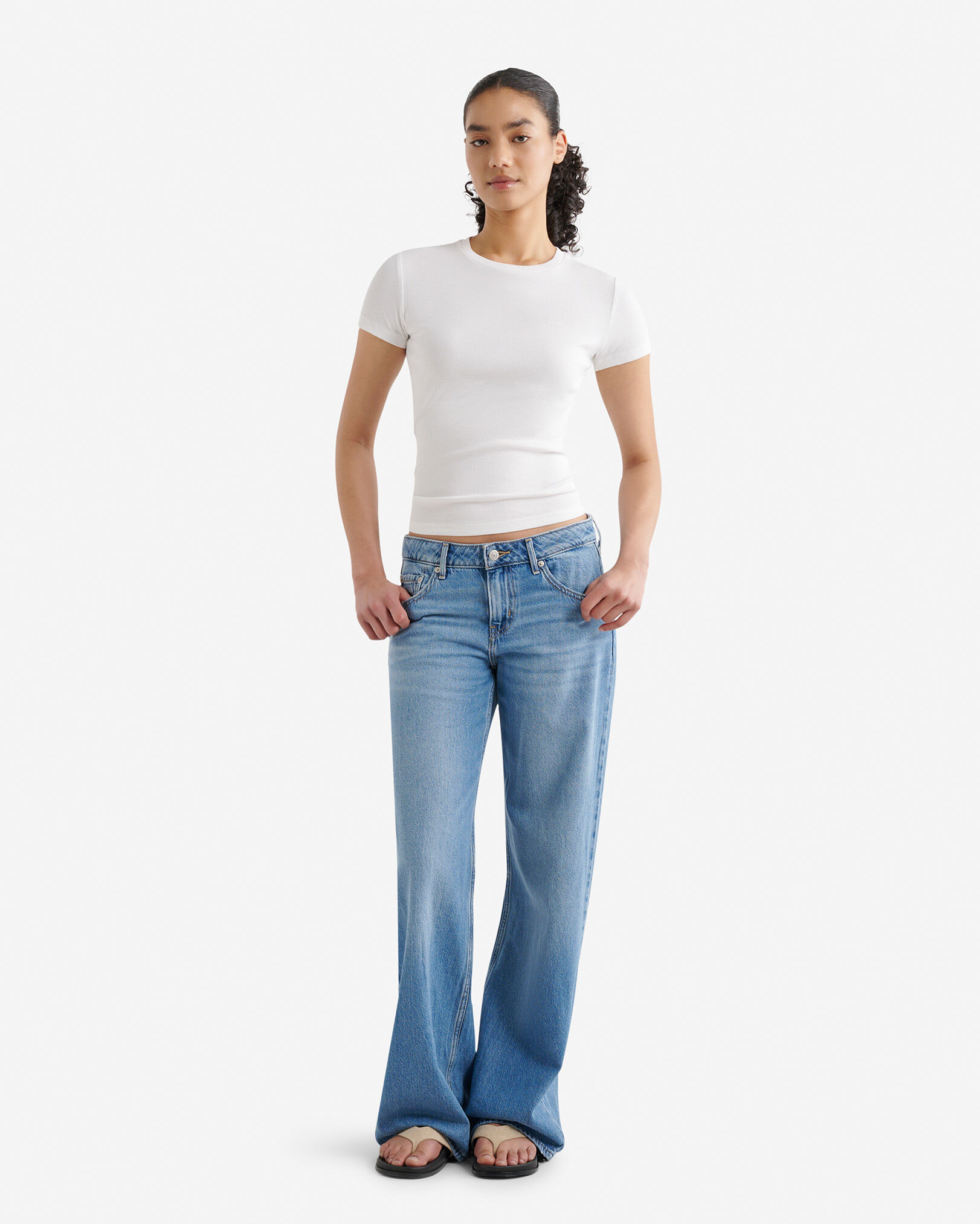Jean ample à taille basse en Tencel Levi’s pour femmes