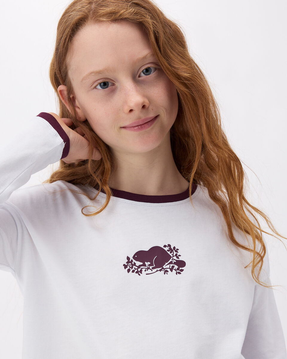 Girls Cooper Pop Relaxed Long Sleeve T-Shirt
