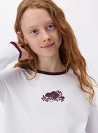 Girls Cooper Pop Relaxed Long Sleeve T-Shirt