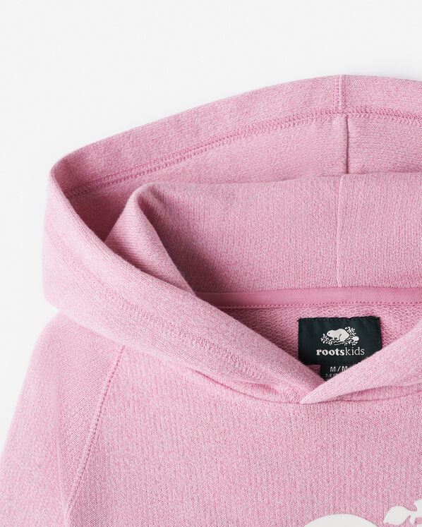 Chandail kangourou original à capuchon en coton bio pour enfants