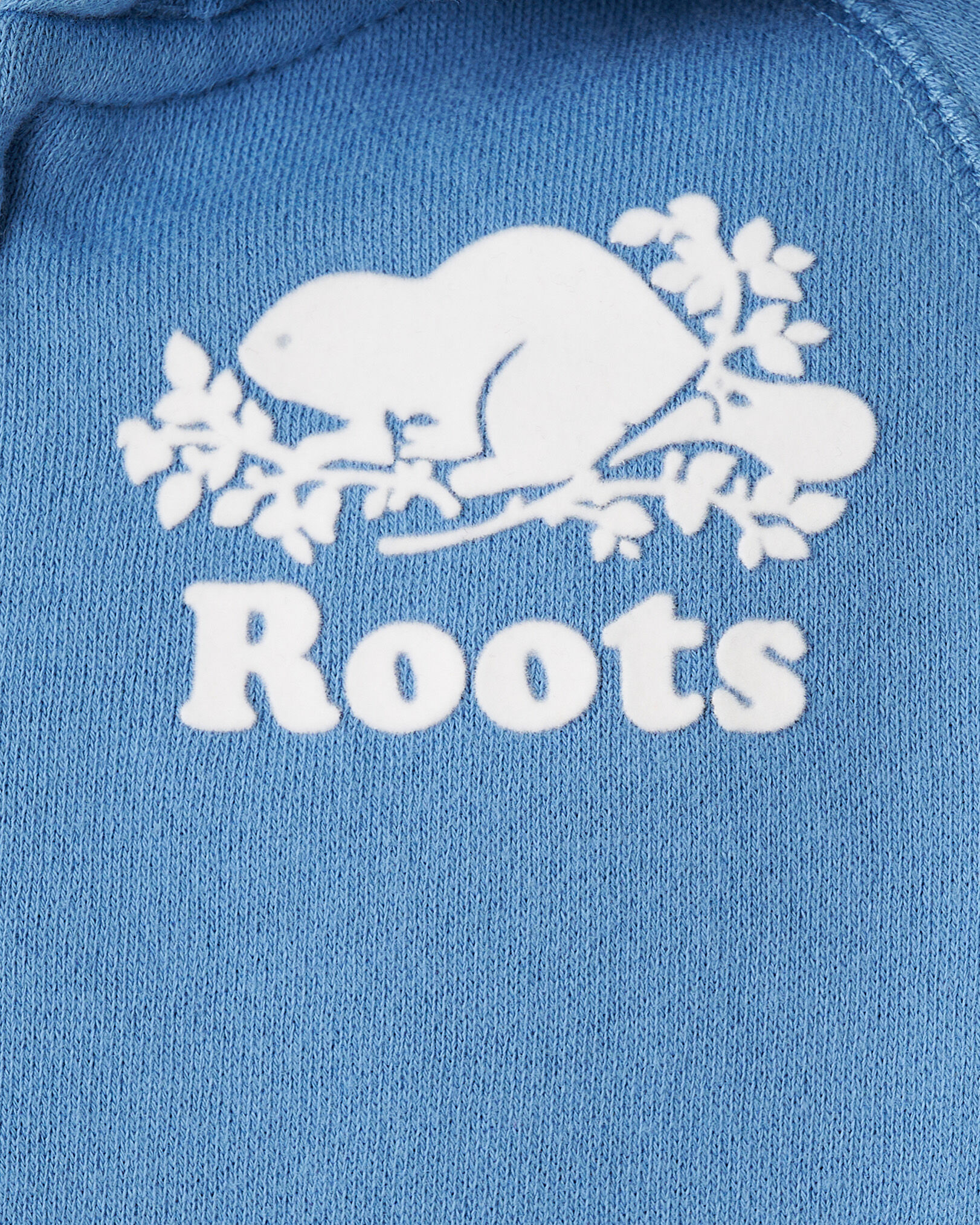 Chandail original à capuchon et glissière en coton bio pour bébés