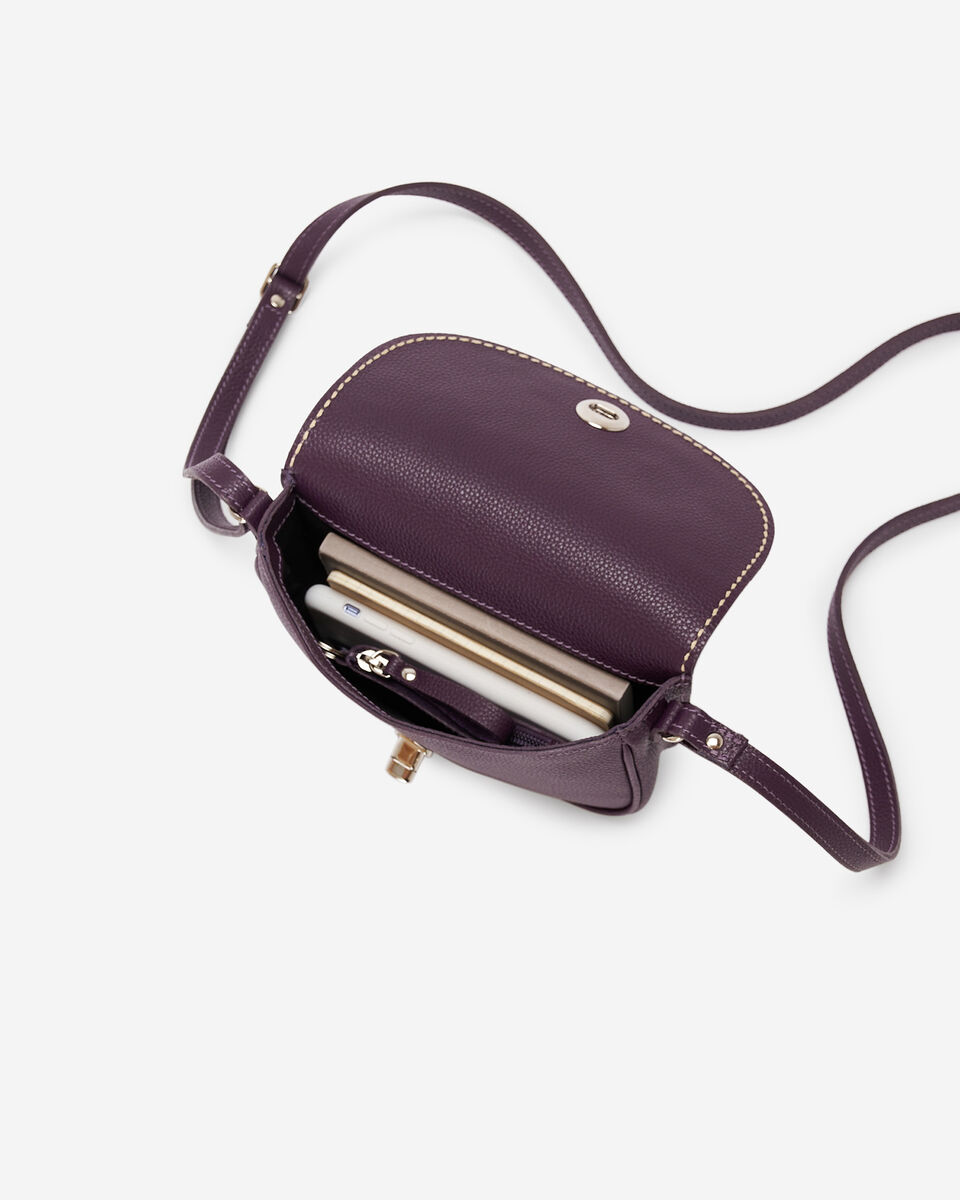 Petit sac Riverside en cuir Cervino
