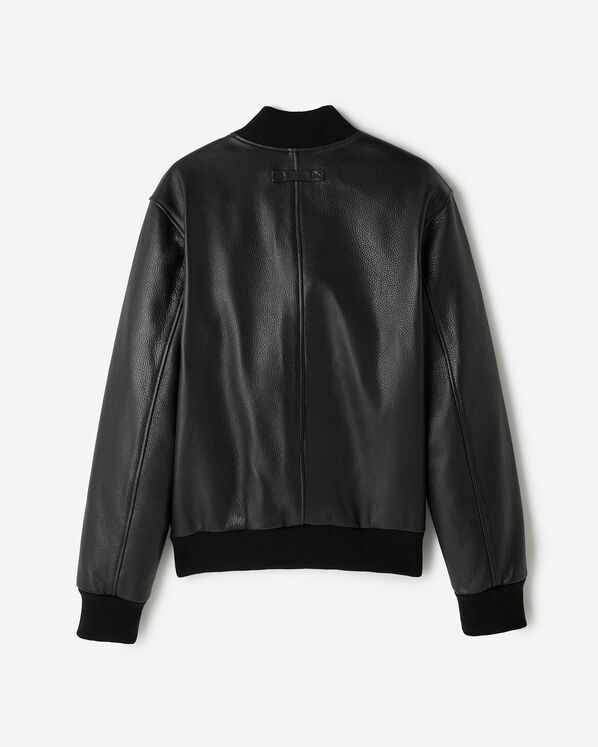 Blouson aviateur en cuir Prince