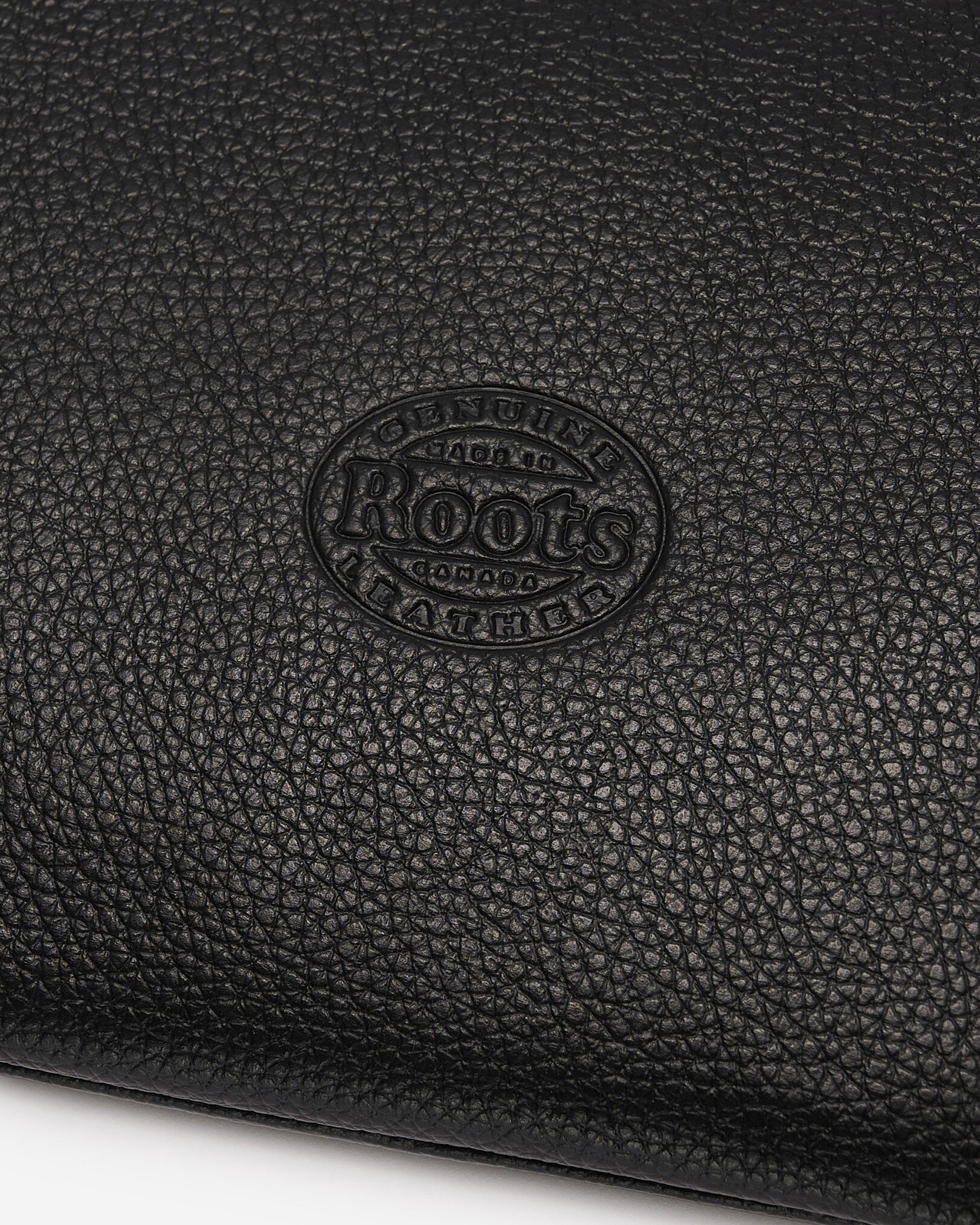 Grande pochette à glissière Ski en cuir Cervino