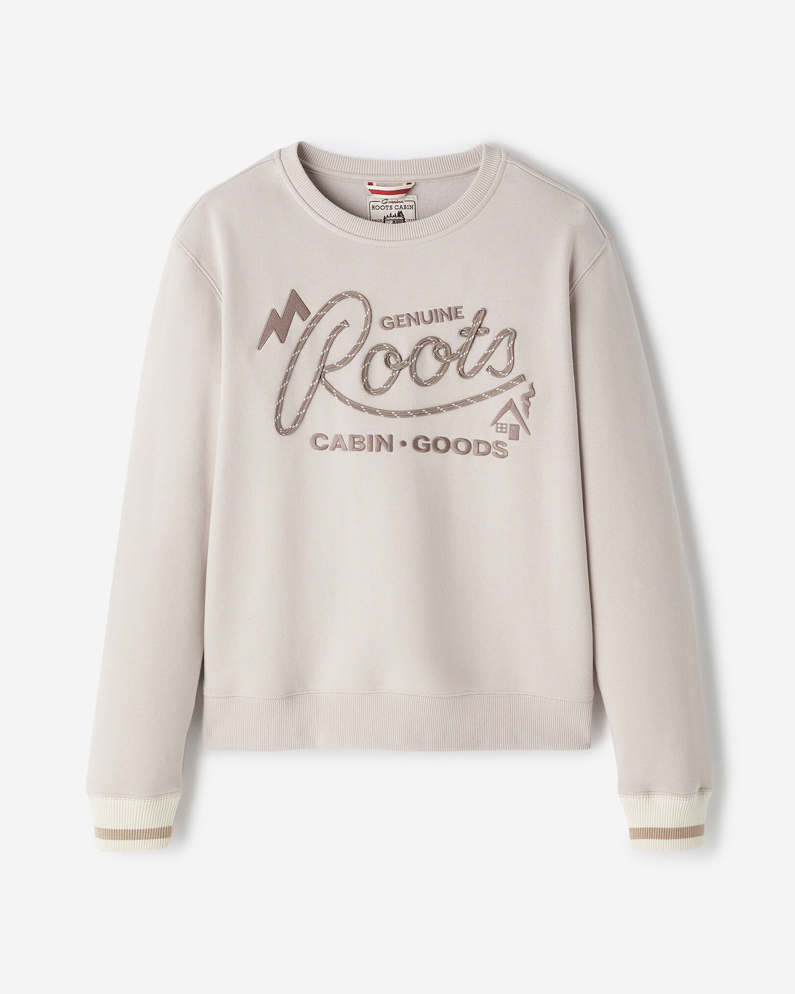 Chandail à col rond en molleton Cabane