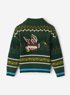 Toddler Cabin Shawl Fair Isle Cardigan