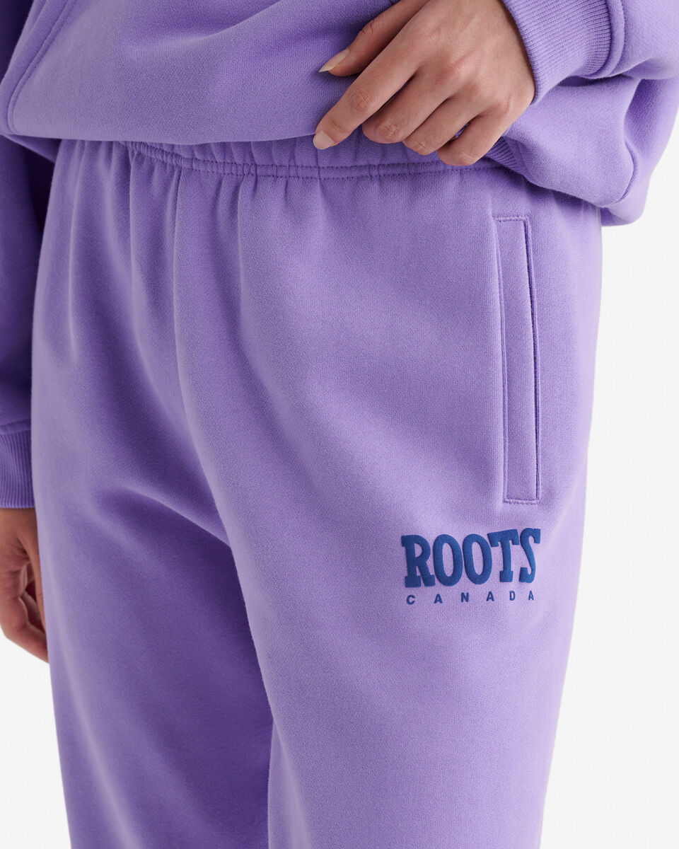 Pantalon en molleton rétro