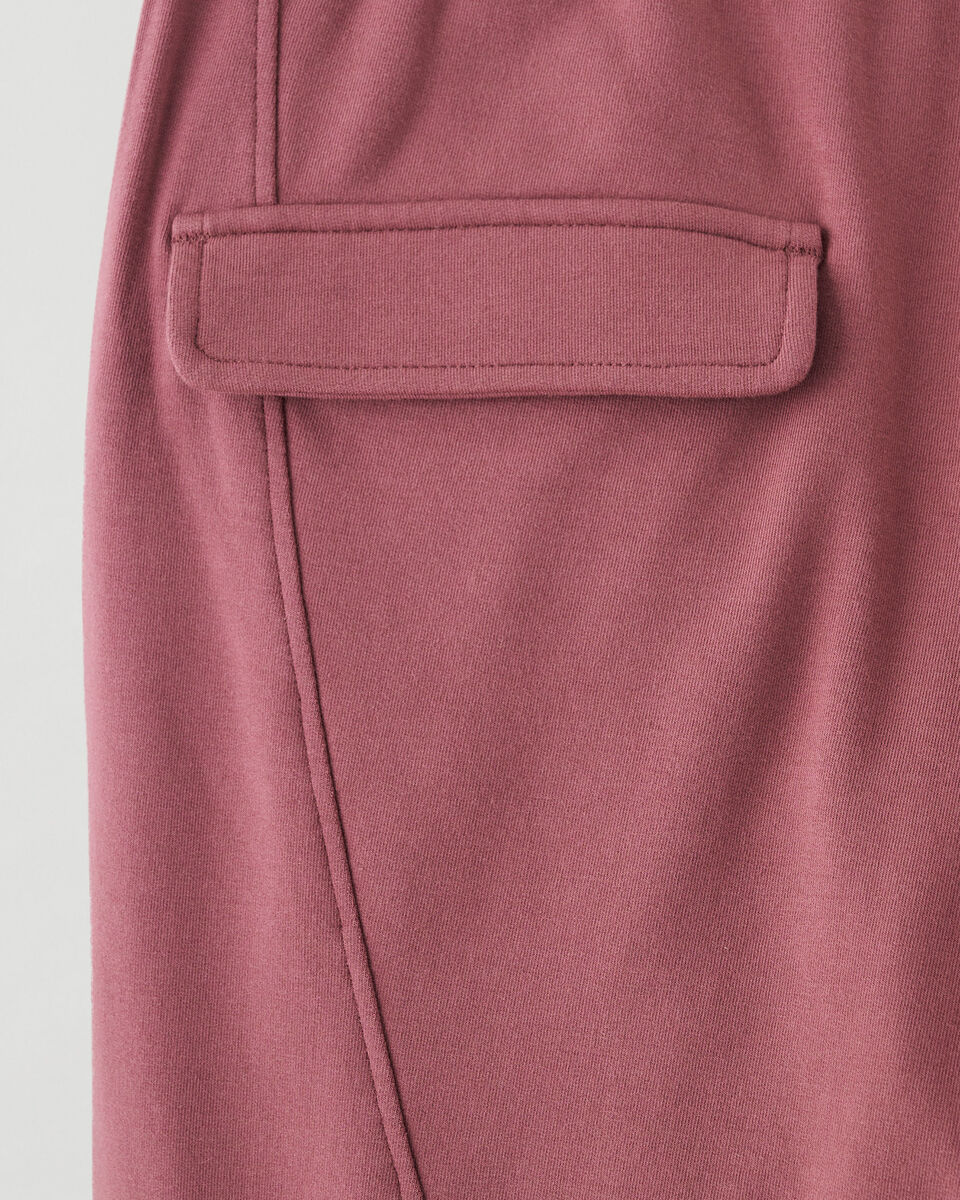 Pantalon en jersey bouclette et mélange modal