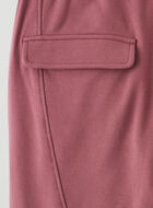 Pantalon en jersey bouclette et mélange modal