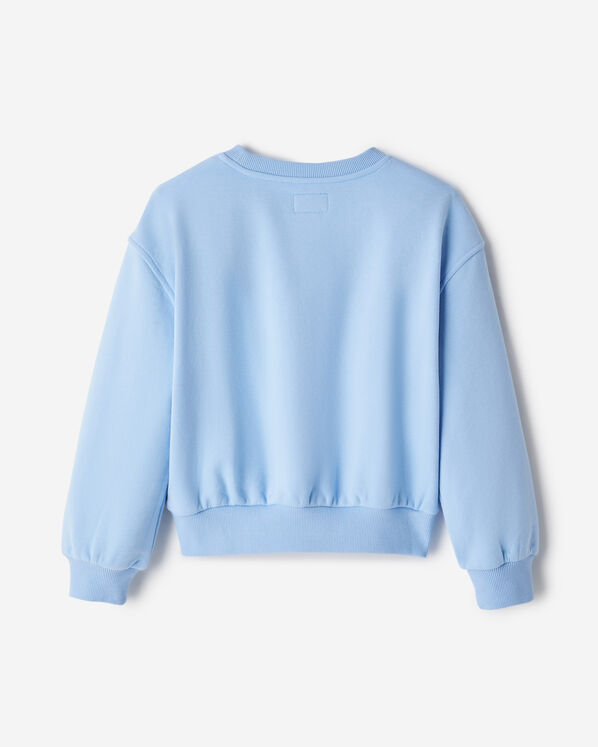 Girls Summer Cloud Bubble Crew Sweatshirt