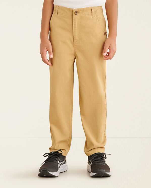 Pantalon en tissu chino décontracté pour enfants