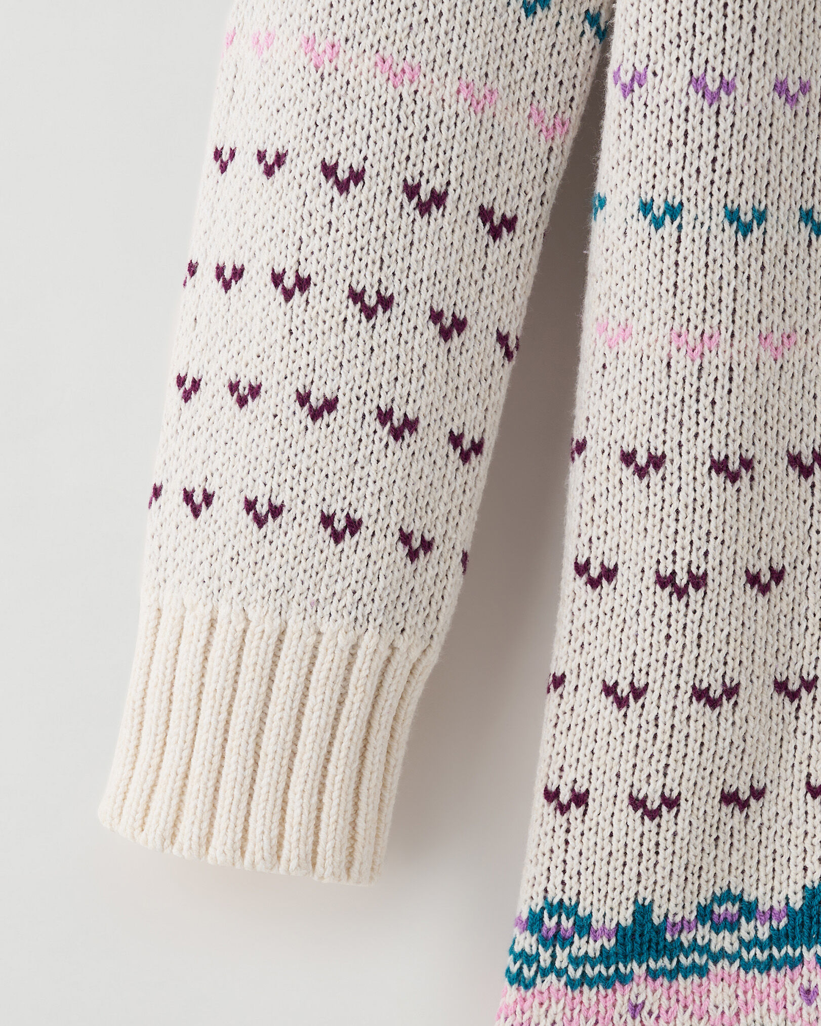 Robe Fair Isle pour fille